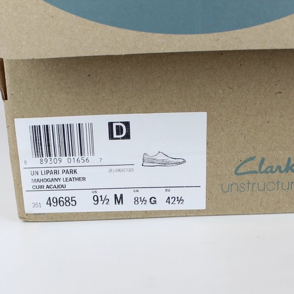 New CLARKS Un Lipari Park Plain Toe Derby Shoes main image 10